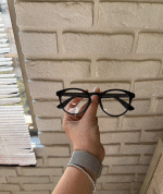 عینک فریم کائوچویی گرد چندکاوره مغناطیسی TR90 کد 0940 - Image 2