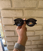 عینک فریم کائوچویی گرد چندکاوره مغناطیسی TR90 کد ۰۹۳۸ - Image 4