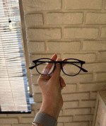 عینک فریم کائوچویی گرد چندکاوره مغناطیسی TR90 کد ۰۹۴۸ - Image 3