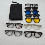 عینک چندکاوره مغناطیسی با کاورهای رنگی