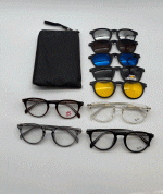 عینک چندکاوره مغناطیسی با کاورهای رنگی