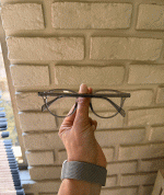 عینک فریم کائوچویی گرد چندکاوره مغناطیسی   010102759 - Image 3