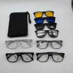 عینک چندکاوره مغناطیسی با کاورهای رنگی