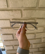 عینک فریم کائوچویی زاویه دار چندکا.ره مغناطیسی      010102760 - Image 7