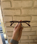 عینک فریم کائوچویی زاویه دار چندکا.ره مغناطیسی      010102760 - Image 9