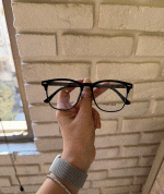 عینک فریم کائوچویی زاویه دار چندکاوره مغناطیسی TR90 کد 010102762 - Image 2