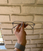 عینک فریم کائوچویی دوپل زاویه دار چندکاوره مغناطیسی    010102765 - Image 2