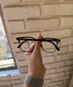 عینک فریم کائوچویی زاویه دار چندکاوره مغناطیسی TR90 کد 010102762 - Image 3