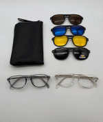 عینک چندکاوره مغناطیسی با کاورهای رنگی