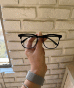 عینک فریم کائوچویی زاویه دار چندکاوره مفناطیسی TR90 کد 010102764 - Image 4