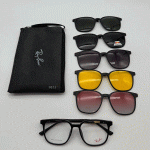 عینک چندکاوره مغناطیسی با کاورهای رنگی و فریم سبک TR90