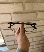 عینک فریم کائوچویی زاویه دار چندکاوره مغناطیسی TR90 کد 010102766 - Image 3