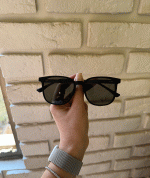 عینک فریم کائوچویی زاویه دار چندکاوره مغناطیسی TR90 کد 010102766 - Image 4