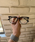 عینک فریم کائوچویی زاویه دار چندکاوره مغناطیسی TR90 کد 010102766 - Image 2