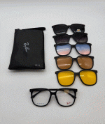 عینک چندکاوره مغناطیسی با کاورهای رنگی و فریم سبک TR90