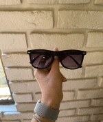 عینک فریم کائوچویی زاویه دار چندکاوره مغناطیسی TR90 کد 010102770 - Image 4