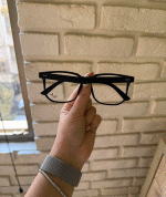 عینک فریم کائوچویی زاویه دار چندکاوره مغناطیسی TR90 کد 010102772 - Image 3