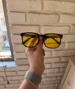عینک فریم کائوچویی زاویه دار چندکاوره مغناطیسی TR90 کد 010102772 - Image 4