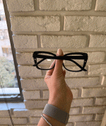 عینک فریم کائوچویی گربه ای چندکاوره مغناطیسی TR90 کد 010102773 - Image 4