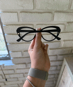 عینک فریم کائوچویی گربه ای چندکاوره مغناطیسی TR90 کد 010102774 - Image 3