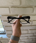 عینک فریم کائوچویی گربه ای چندکاوره مغناطیسی TR90 کد 010102776 - Image 3