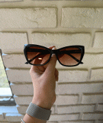 عینک فریم کائوچویی گربه ای چندکاوره مغناطیسی TR90 کد 010102776 - Image 5