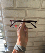 عینک فریم کائوچویی مستطیلی چندکاوره مغناطیسی  010102779 - Image 3