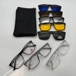 عینک چندکاوره مغناطیسی با کاورهای رنگی