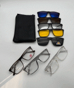 عینک چندکاوره مغناطیسی با کاورهای رنگی