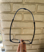 عینک فریم کائوچویی مستطیلی چندکاوره مغناطیسی TR90 کد 010102780 - Image 3