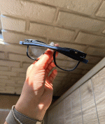 عینک فریم کائوچویی مستطیلی چندکاوره مغناطیسی TR90 کد 010102780 - Image 4