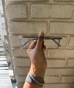 عینک فریم کائوچویی مستطیلی چندکاوره مغناطیسی  010102779 - Image 8