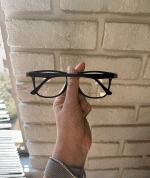 عینک فریم کائوچویی مستطیلی چندکاوره مغناطیسی TR90 کد 010102781 - Image 3