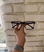 عینک فریم کائوچویی مستطیلی چندکاوره مغناطیسی TR90 کد 010102782 - Image 2