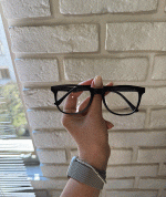 عینک فریم کائوچویی مستطیلی چندکاوره مغناطیسی TR90 کد 010102781 - Image 2