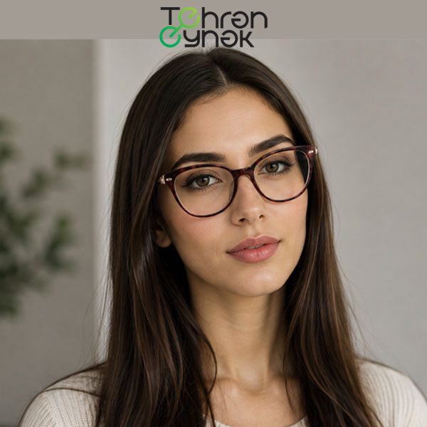 مدل-عینک-طبی-دخترانه-برای-صورت-کشیده